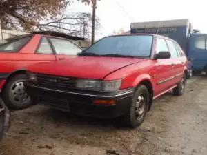 Korlátozott ajánlat TOYOTA COROLLA -92 Bal hátsó ablakemelő szerkezet mechanikus bontott alkatrész