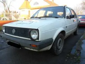 VW GOLF II. Acélfelni bontott alkatrész Outlet