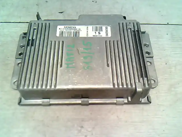 DAEWOO MATIZ 98-01 Motorvezérlő egység ecu pcm modul bontott alkatrész Biztonságos fizetés