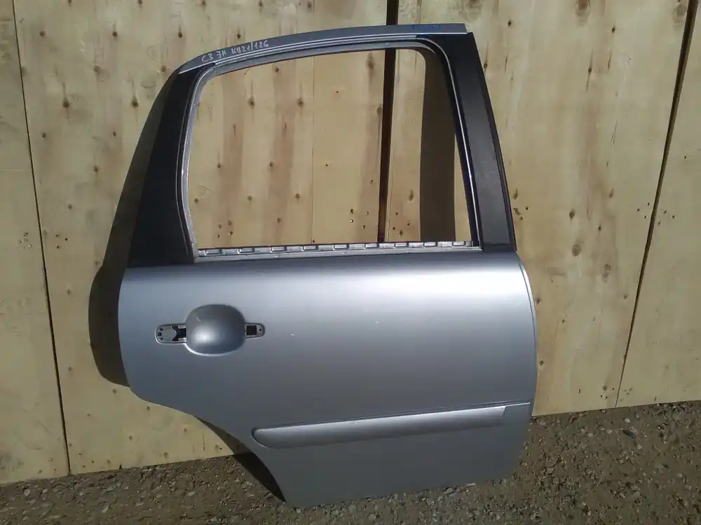 CITROEN C3 2002.04.01-2009.12.31 Jobb hátsó ajtó. 5 ajtós, ezüst bontott alkatrész Legkelendőbb