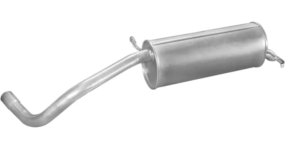 Polmo hátsó kipufogódob, Skoda Fabia, VW Polo, Seat Ibiza, 1.0-1.4, 1999-2009.11 Népszerű