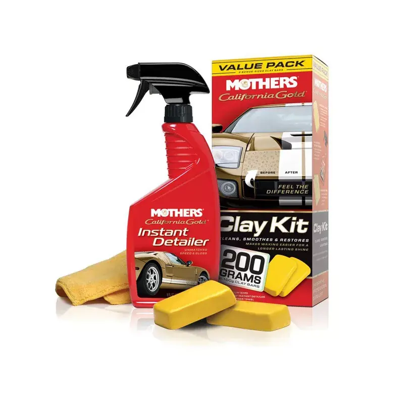 Korlátozott ajánlat Mothers California Gold Clay Bar System - autókozmetikai gyurma készlet