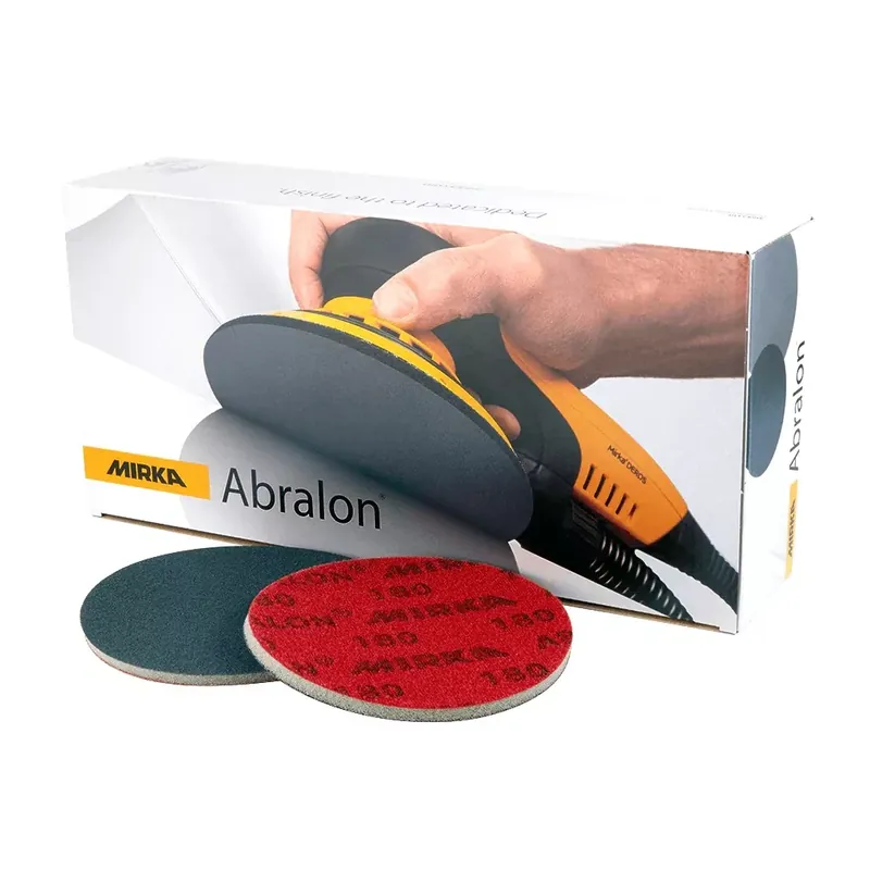 Biztonságos vásárlás Mirka Abralon P600 125mm - Csiszolókorong szivacsos hátlappal