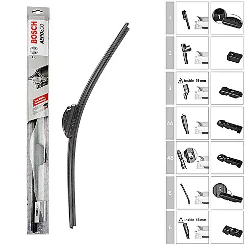 Akció Bosch, Ablaktörlő lapát, Aero eco, 40 CM, Darabos