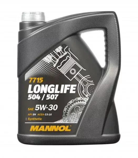 Mannol, 7715 Motorolaj 5W-30 LL, 5L Biztonságos vásárlás