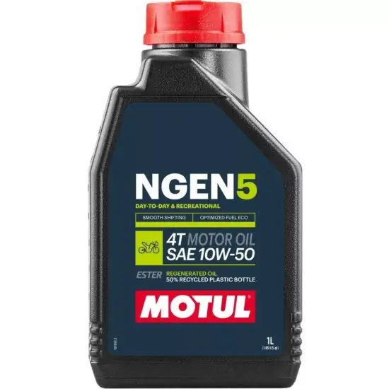 Motul, NGEN5, Motorolaj, 4T 10W-50 1L Kedvezményes ár