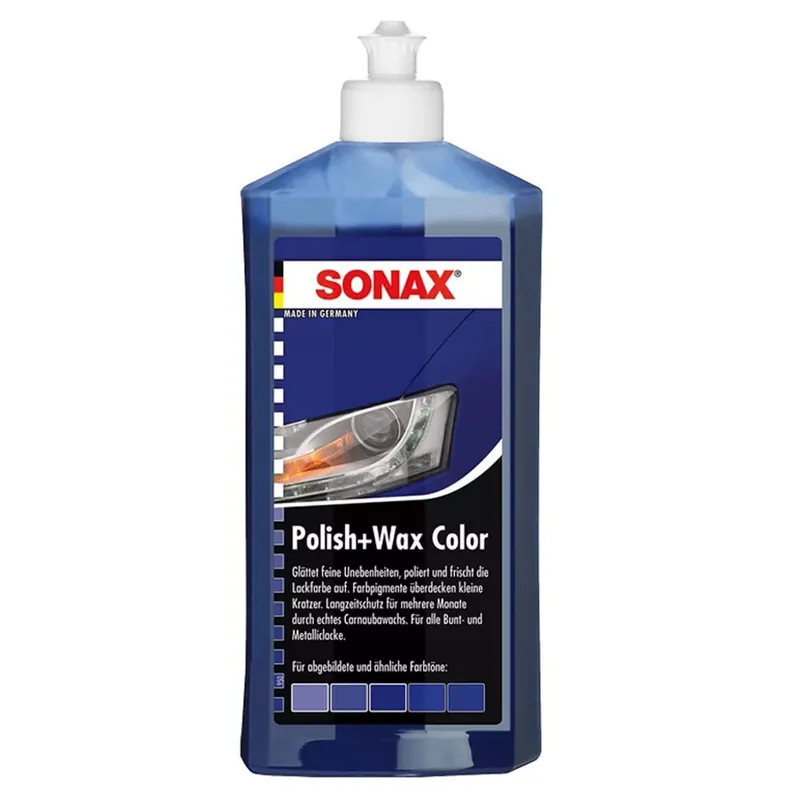 Legjobb ár Sonax, Polír & Wax, Kék, 500ml