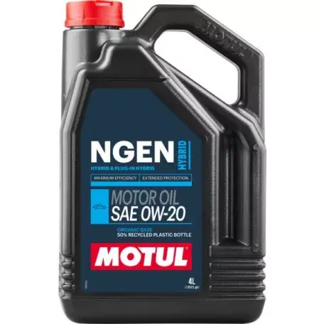 Különleges ajánlat Motul, Ngen Hybrid, Motorolaj 0W-20, 4L