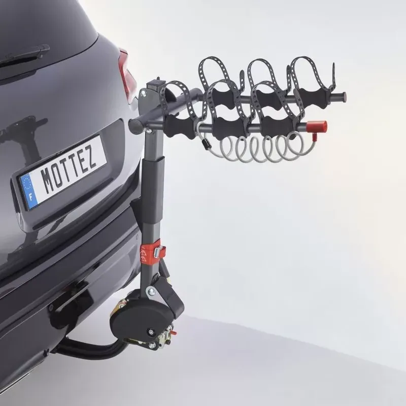 Mottez, Kerékpártartó vonóhorogra, Dönthető, 3db kerékpár (eBike is) Biztonságos fizetés