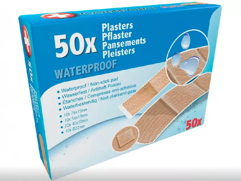 Comfort Aid, Sebtapasz Vízálló, 50db Rendeld meg most